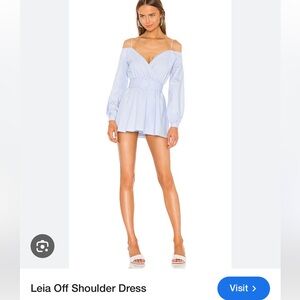 REVOLVE more to come Leia off the shoulder dress